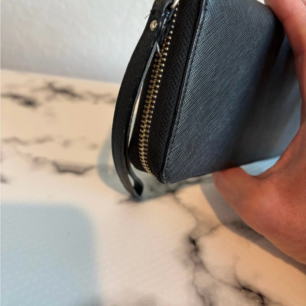 Kate Spade Black Long Zip Wallet - Picture 7 of 7